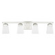 Capital Lighting - 114441PN-334 - Four Light Vanity - Baxley - Polished Nickel