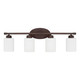 Capital Lighting - 115241BZ-338 - Four Light Vanity - Dixon - Bronze