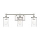 Capital Lighting - 120731PN-423 - Three Light Vanity - Camden - Polished Nickel