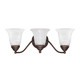 Capital Lighting - 1363BB-117 - Three Light Vanity - Brady - Burnished Bronze