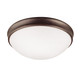 Capital Lighting - 2034OR - Three Light Flush Mount - Hansen - Oil Rubbed Bronze