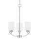 Capital Lighting - 415231BN-338 - Three Light Chandelier - Dixon - Brushed Nickel