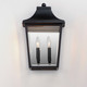 Sutton Place VX Two Light Pocket Sconce (40231CLBK)
