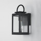 Nassau Vivex One Light Outdoor Wall Sconce (40312CLBK)