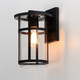 Clyde Vivex One Light Outdoor Wall Sconce (40623CLBK)