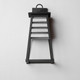 Shutters One Light Outdoor Wall Sconce (40634WZBK)