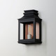 Savannah VX One Light Outdoor Wall Sconce (40912CLACPBO)