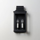 Savannah VX Two Light Outdoor Wall Sconce (40914CLBO)