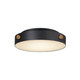 Maxim - 42129BKAB - LED Flush Mount - Rivet - Black / Antique Brass