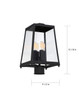 Halifax Four Light Post Lantern (60-6585)
