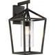 Nuvo Lighting - 60-6593 - One Light Outdoor Wall Lantern - Hopewell - Matte Black