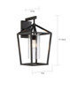 Hopewell One Light Outdoor Wall Lantern (60-6593)