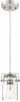 Nuvo Lighting - 60-6736 - One Light Mini Pendant - Antebellum - Brushed Nickel / Clear Glass