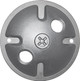 Nuvo Lighting - 60-674 - Die Cast Mounting Plate - Light Gray