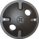 Nuvo Lighting - 60-676 - Die Cast Mounting Plate - Dark Gray