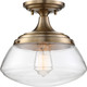 Kew One Light Semi Flush Mount (60-6797)