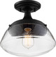 Kew One Light Semi Flush Mount (60-6799)