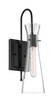 Nuvo Lighting - 60-6877 - One Light Wall Sconce - Bahari - Black