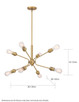 Faraday Eight Light Pendant (60-6925)