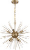 Nuvo Lighting - 60-6994 - Eight Light Chandelier - Cirrus - Vintage Brass