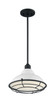 Nuvo Lighting - 60-7024 - One Light Pendant - Newbridge - Gloss White / Black