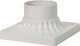 Nuvo Lighting - 25-1205 - Post Base - White