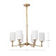 Liam Six Light Chandelier (60-8206)