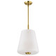 Nuvo Lighting - 60-8238 - Three Light Pendant - Lune - Vintage Brass