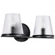 Nuvo Lighting - 60-8252 - Two Light Vanity - Valentine - Black