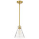 Nuvo Lighting - 60-8347 - One Light Mini Pendant - Gianna - Vintage Brass