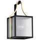 Nuvo Lighting - 60-8502 - One Light Outdoor Wall Lantern - Holden - Black / Gold