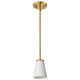 Nuvo Lighting - 60-8727 - One Light Mini Pendant - Royale - Burnished Brass