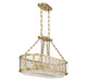 Mancini Six Light Linear Chandelier (V6-L1-3200-6-322)