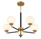 Dresden Five Light Chandelier (V6-L1-9605-5-143)