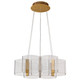 Nuvo Lighting - 62-2403 - LED Chandelier - Kenzo - Polished Anodized Bronze