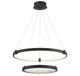 Lighting One E - V6-L7-7120-50-89 - LED Chandelier - Mayer - Matte Black