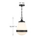 Endura One Light Pendant (V6-L7-7950-1-89)