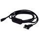 Nuvo Lighting - 63-461 - 8Ft Line Switch & Power Cord - Black