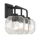 Baldwin Three Light Bathroom Vanity (V6-L8-4399-3-BK)