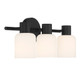 Strand Three Light Bathroom Vanity (V6-L8-9022-3-BK)