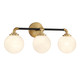 Dresden Three Light Bathroom Vanity (V6-L8-9604-3-143)
