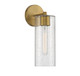 Lighting One E - V6-L9-2460-1-322 - One Light Wall Sconce - Ricci - Warm Brass
