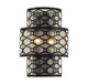 Lighting One E - V6-L9-6102-2-89 - Two Light Wall Sconce - Mannheim - Matte Black