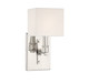Lighting One E - V6-L9-8550-1-109 - One Light Wall Sconce - Collins - Polished Nickel