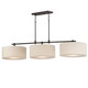 Maxim - 10017OMOI - Three Light Pendant - Bongo - Oil Rubbed Bronze