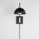 Thelonious One Light Wall Sconce (10021BKNAB)