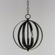 Provident Three Light Chandelier (10030BK)
