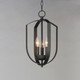 Provident Three Light Chandelier (10033BK)