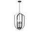 Maxim - 10034BK - Four Light Chandelier - Provident - Black
