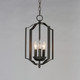 Provident Three Light Chandelier (10035BK)